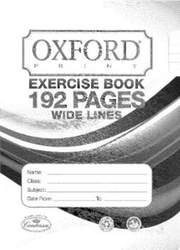 Picture of EXERCISE BOOK WIDE LINES 192PGS
